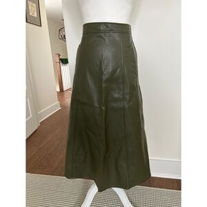 NWT SHEIN Vegan Leather Skirt, Size L